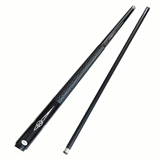 Billard Queue 57 Zoll Carbon Black Maple Billard Pool Stick, 19 Oz 1/2 Maple Pool Queue Stick Kit, die Guten handgefertigten Pool Queue(Color:a-Single Rod,Size:10mm)