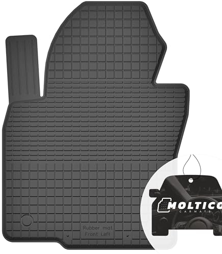 moto-MOLTICO Fahrer Gummimatten Auto, 1-teiliges Set, Allwetter Gummi Fußmatten mit Rand, Antirutsch & Wasserfest Autoteppiche - passend für Hyundai ix35 2010-2015