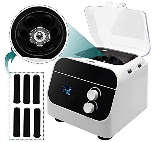 Centrifugeuse de bureau intelligente/centrifugeuse électrique à affichage numérique avec écran LCD, machine de laboratoire d'extraction professionnelle 0-4000 tr/min pour séparateur de sérum et de