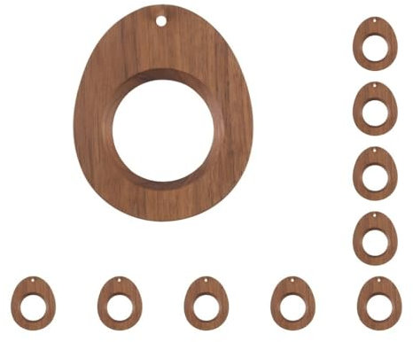 10 Set Wooden Coffee Filter Cup Holder Funnel Drip Manual for Coffee Maker Kitchen Single