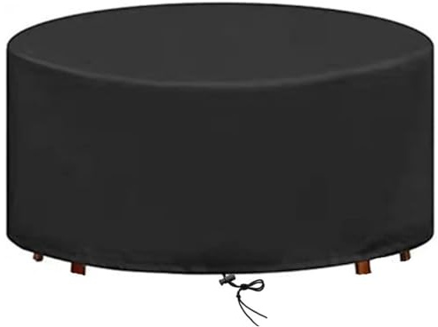 Garden Furniture Covers Waterproof, Outdoor Furniture Covers Waterproof, Round 160x71cm Patio Furniture Covers Waterproof, Garden Table Cover for Outdoor Table Chair Sofa Sets (Round 160x71cm)