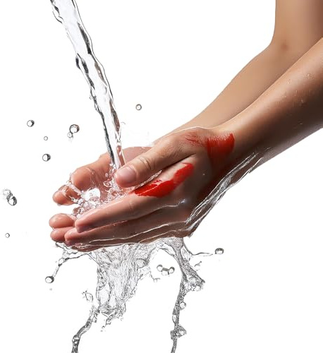 FIESTAS GUIRCA | Barattolo di Sangue Lavabile (475 ml) - Trucco per Halloween e feste in costume - Ideale per Effetti Speciali, Cosplay e Teatro - Rosso