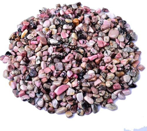 XYUERU Natürlicher Aquarienkies for Pflanzen, 0,7 kg Aquariumkies, dekorative Flusssteine, Kieselsteine ​​für Gartenarbeit, Blumentöpfe, Landschaftsbau, Terrarium(5-7mm)