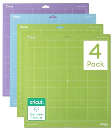 Cricut Matten-Mixpack 30,5 x 30,5 cm (4er-Pack)