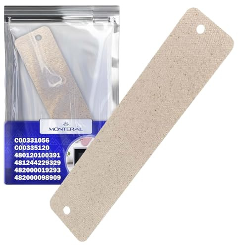 Placa Mica Microondas 139x33 mm 480120100391 para Whirlpool - MONTERAL