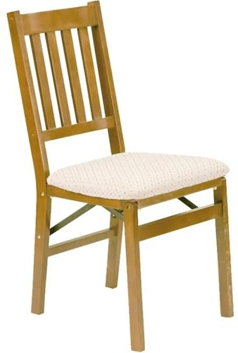 YGLEEULI Sedia pieghevole finitura rovere, set di 2, legno Sedia per visitatori