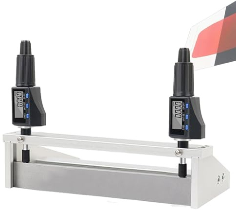 Applicatore di pellicola regolabile, dispositivo di preparazione di pellicola bagnata con display digitale e micrometro digitale, applicatore di strati, intervallo di misurazione 1-6000 µm 200mm