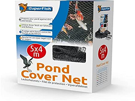Superfish Pond Cover Net With 14 Pegs 5x4m