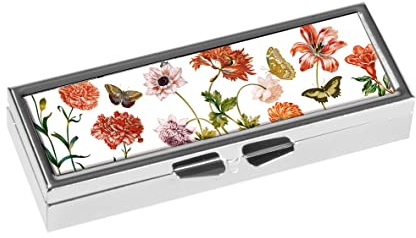 Fridolin 19988 Pillendose für 7 Tage - Maria Sibylla Merian, Größe: 10,1 x 3,5 x 1,7 cm