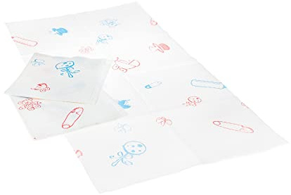 McKesson Baby Scale Liner Drape, 2-Ply Tissue, 25 in x 13 in, 250 Count, 1 Pack