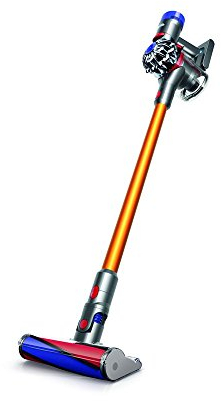Dyson V8 Absolute New, V8ABSOLUTENEW Cordless Stick Vacuum Cleaner-40 Minutes Run Time-Silver (Renewed)