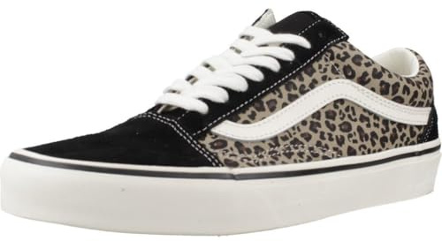 Vans Skool Shoes Womens Leopard 6 UK