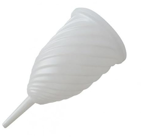 Imbuto a tortiglione in plastica 15x30 cm per filtraggio propoli
