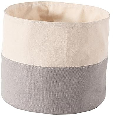Mikinona Cesta para Almacenar Alimentos de Algodón, Bolsa de Pan de Tela