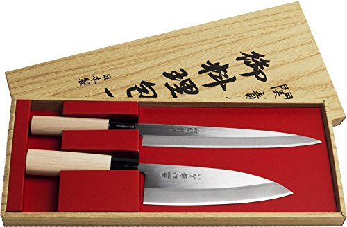 SEKIRYU [ Deba + Sashimi ] 2 japanische Messer / Küchenmesser MADE IN JAPAN # SR601