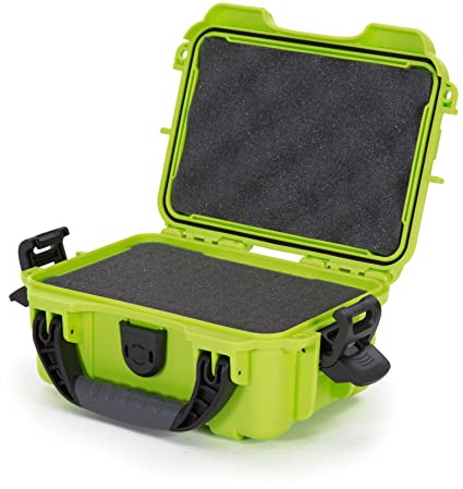 Plasitcase Inc. Nanuk fodral med skum, Lime, En storlek