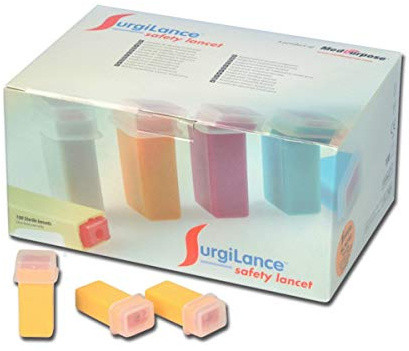 GIMA - LANCETTE AUTOMATICHE 26G - ad ago - conf. 100 pz.