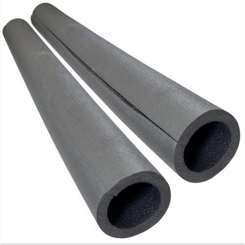 PE-Isolierschlauch Ø 42 mm, 13mm Isolierung 2 x 1 m – selbstklebend, geschlossenzellig, schalldämmend, reduziert Wärmeverluste – für Heizung & Sanitär, geeignet für Kupfer/Stahl/Kunststoff