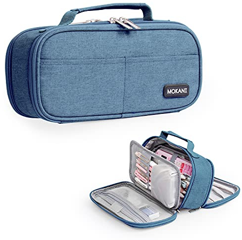 MOKANI Large Pencil Case, Big Capacity Pencil Cases for Girls Boys