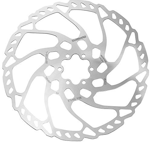 SHIMANO Saar Rad Unisex – Babys Bremsscheibe -383001, Grau, One Size