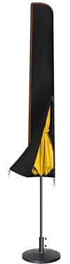 Raword Funda para sombrilla de hasta 140 cm, funda protectora para sombrilla, sombrilla protectora impermeable