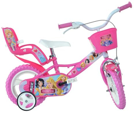 Dino Bikes Flickcykel 12 tum Fairytale Princess 3-5 år