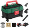 HYCHIKA Aspiratore Solidi-Liquidi, 18V Aspirapolvere A Batteria,150W 15L, Applica A Piscina/Auto/Famiglia, Con Filtro, Sacchetto Filtro, Funzione Di Soffiaggio, Bocchetta Per Pavimenti E Fessure.