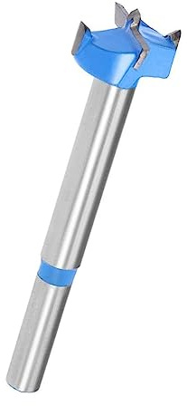 TOP-VIGOR 20mm Forstner Drill Bit, Tungsten Carbide Wood Auger Drill Bit Hole Saw Opener for Woodworking Hinge Hole Drilling Boring Bit Cutter Blue