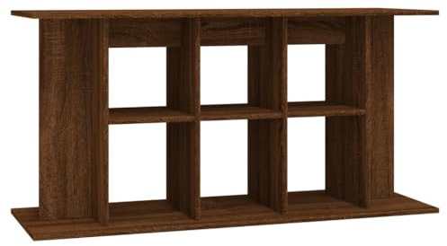 vidaXL Aquariumständer Braun Eichen-Optik 120x40x60 cm Holzwerkstoff