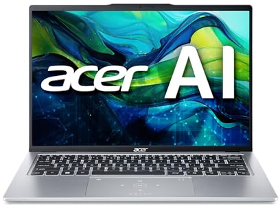 Acer Swift Go 14 Intel EVO Edition Ordenador portátil | Pantalla táctil de 14 1920 x 1200 | Desbloquear experiencias de IA | Procesador Intel Core Ultra 7 155H | Intel ARC | 16GB LPDDR5X | 512GB