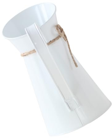 Ciieeo Blumenvase Rustikal Mit Griff Für Blumenarrangements Und Pflanzen Dem Tisch