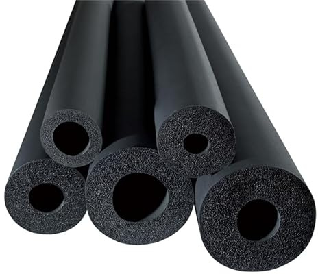 Armaflex Kautschuk Rohrisolierung 9-19mm 2m Isolierschlauch 13x42mm | Flexible Rohrisolierung: Wärmeleitfähigkeit 0,035 W/mK bei 0°C, feuchtebeständig und für Temperaturen von -50 bis 110°C