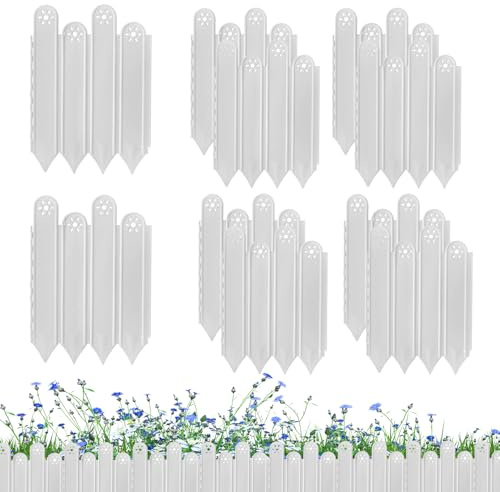 Bordure de paysage, kit de bordure de pelouse flexible, barrière décorative de protection pour pelouse, terrasse, pavé, jardin, cour, parterres de fleurs