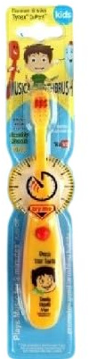 Kids Electric Toothbrush with Music Timer – Makes Brushing Fun for Toddlers & Children | 2-Minute Timer, Soft Bristles | FreshBreathMax