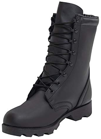 Rothco Speedlace Combat Boots - 10 Inch (Black, US Footwear Size System, Adult, Men, Numeric, Medium, 8)