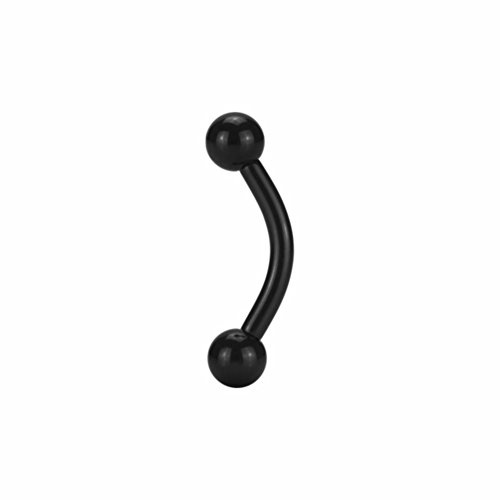 eeddoo Piercing Banane Schwarz Titan