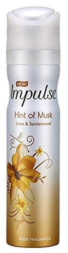 Impulse Hint of Musk Body Fragrance Deodorant 75ml (PACK OF 4)