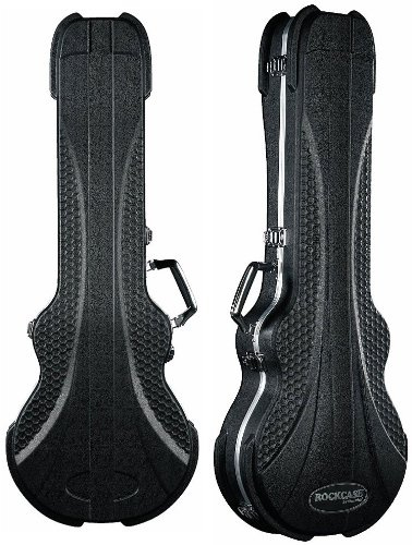 ROCKCASE RC-ABS10504 BCT Premium Delux Line Koffer für LP-Form E-Gitarre, silber