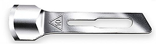 10x Hohlmeißel - Medi Klingen für Skalpellhalter, Kosmetex Hohlmeißelklinge, Figur 10