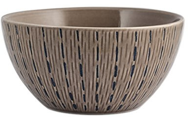 H&H Set 4 Piatti In Stoneware Tahiti Fondo Cm15