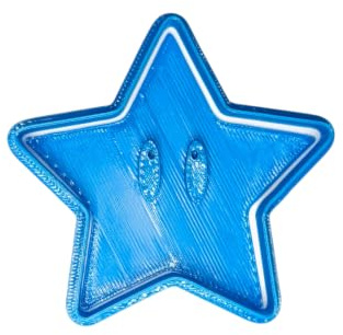 Cuticuter Estrella Cortador de Galletas para Mario, Azul