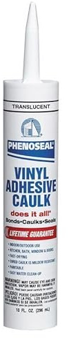 DAP Phenoseal Clear Vinyl Adhesive Adhesive Caulk 10 oz.