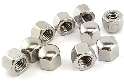 Dadi esagonali, forma bassa, in acciaio inox A2 DIN 917