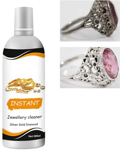 Jewelry Cleaning Liquid,Jewellery Cleaner,Jewelry Cleaning Solution,Jewelry Cleaning Agent,Jewelry Gloss Cleaning Solution,Jewelry Maintenance,Diamond Clean Gold & Silver Cleaning Bath