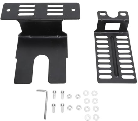Universelle Halterung für Grillmotoren aus Edelstahl mit Mehrlochdesign, Stabiler Installation und Unterstützung für Elektrische Grillmotoren