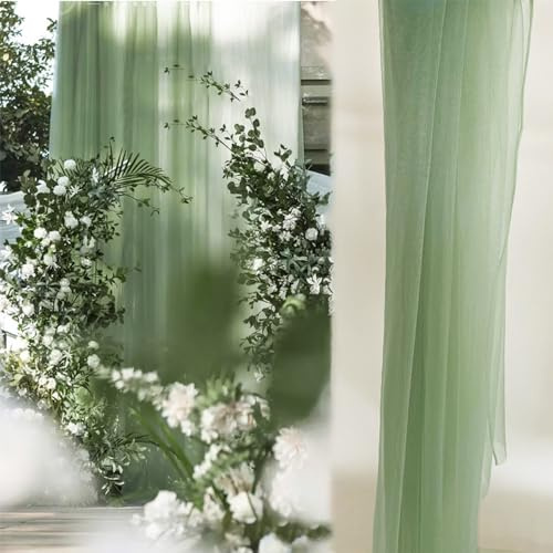 10m x 160cm di morbido tessuto in tulle, stoffe in tulle per cucire, tessuto a rete per decorazioni, drappeggio per arco nuziale, tenda per cerimonie nuziali, arco nuziale, decorazioni a mano libera