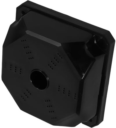 HYTROVE Weatherproof Outdoor Cable Hide Box Way Junction Box for Camera Tidy Black Plastic Storage Cable Management