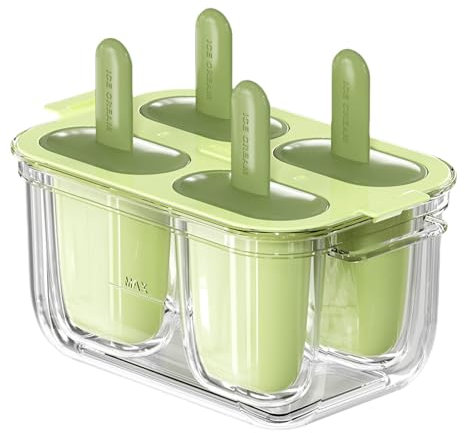 Tallo casero con palo con moldes de helados caseros para celebraciones familiares de grado alimenticio moldes de silicona