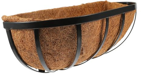 VANZACK Jardinière Suspendue pour Plantes Extérieur Panier à Plantes Mural Pot De Fleurs pour Balcon Et Jardin