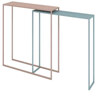 Tavolo alto industriale per casa, bar e sala da pranzo, facile da montare, per interni ed esterni, rosa, 150 x 105 cm, elegante mobile da cucina